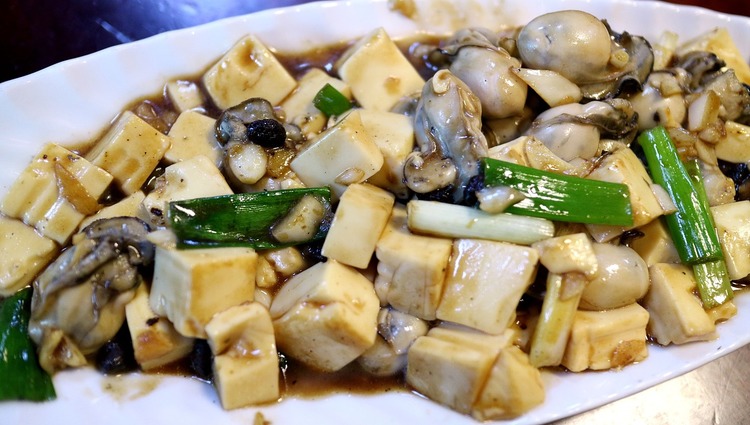 Seafood Recipe - Tofu and Oyster Mushroom Stir-Fry
