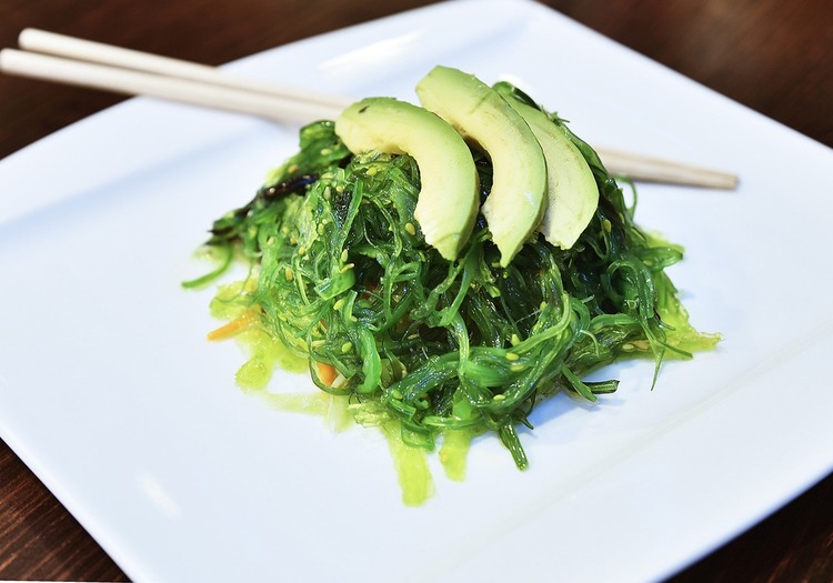 Avocado Seaweed Salad - Seafood Recipe
