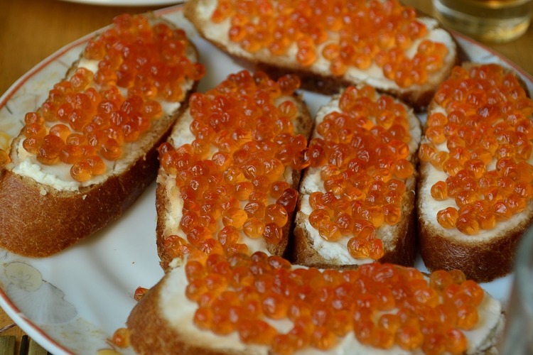 Seafood Recipe - Caviar and Cream Cheese