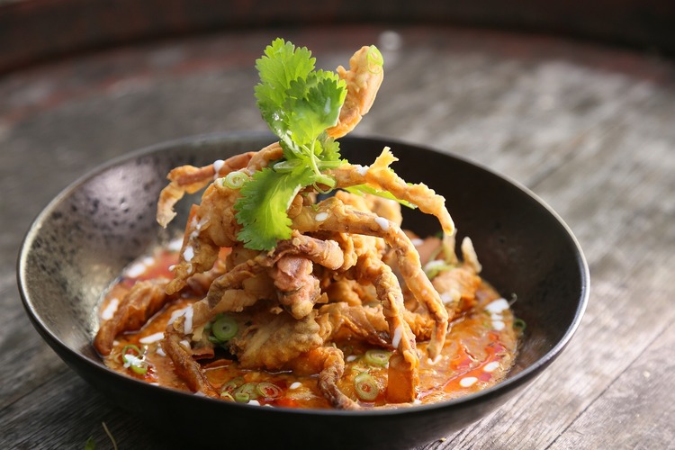 Curry Soft Shell Crab - Seafood Recipe