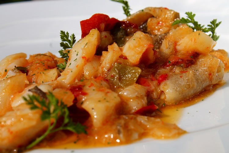 Seafood Recipe - Spanish Cod Stew (Ajoarriero)